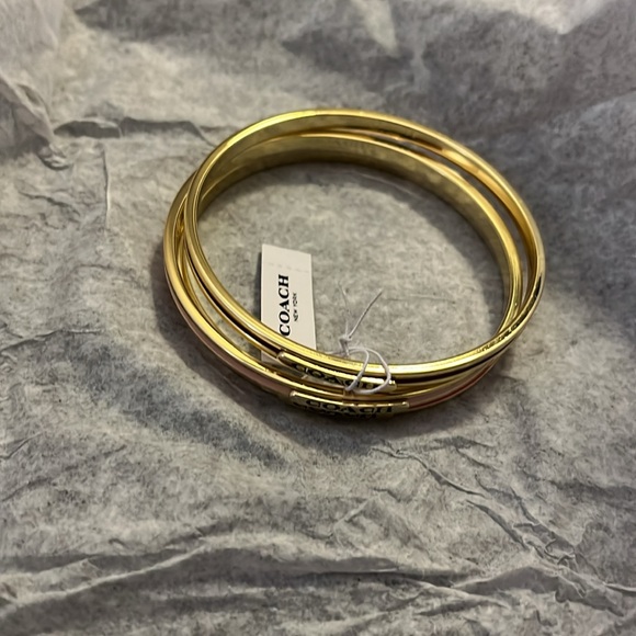 Coach Enamel Bangle Set - Picture 3 of 6